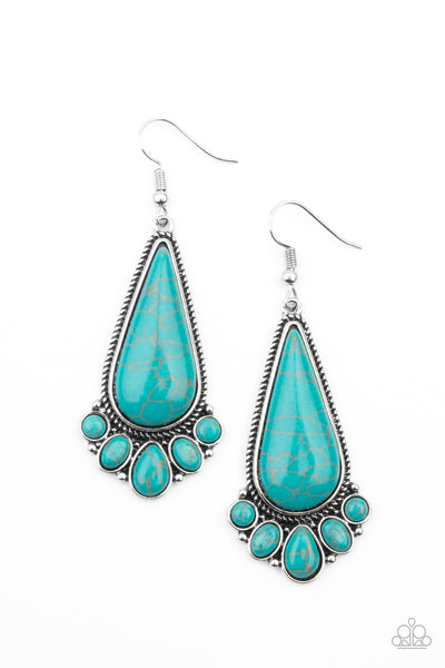 Paparazzi Earring - Rural Recluse - Blue