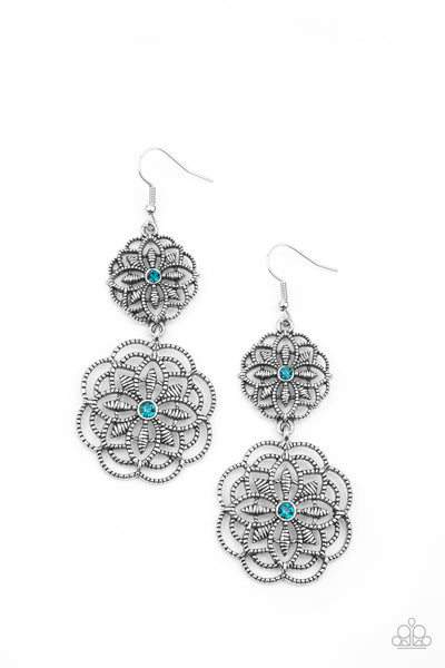 Paparazzi Earring - Mandala Mecca - Blue