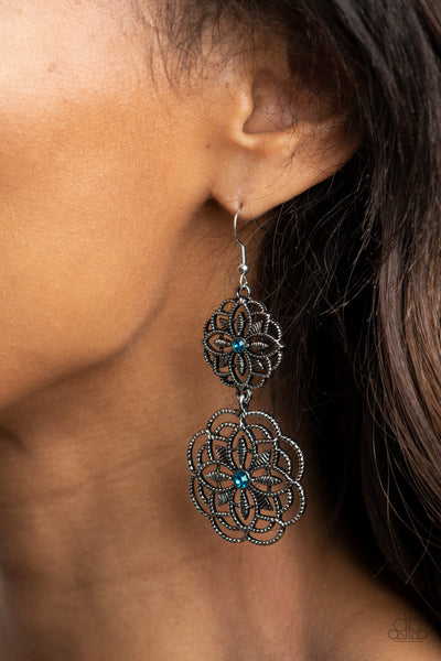 Paparazzi Earring - Mandala Mecca - Blue