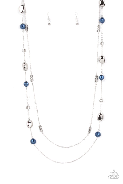 Paparazzi Necklace - Gala Goals - Blue