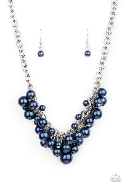 Paparazzi Necklace - Down For The COUNTESS - Blue