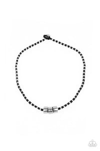 Paparazzi Necklace - Pull The Ripcord - Black