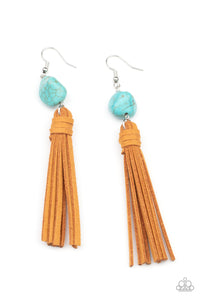 Paparazzi Earring - All-Natural Allure - Blue