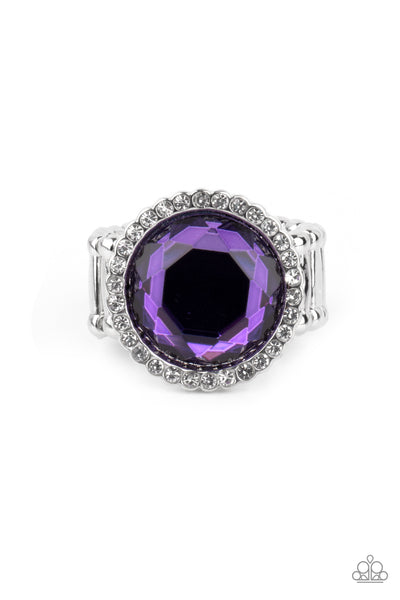 Paparazzi Ring - Crown Culture - Purple