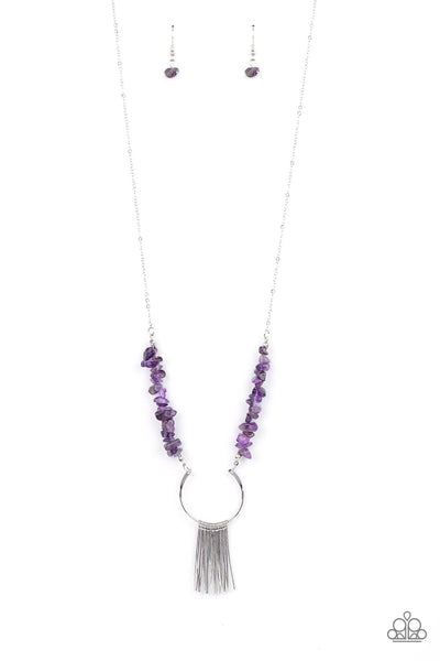 Paparazzi Necklace - With Your ART and Soul - Purple