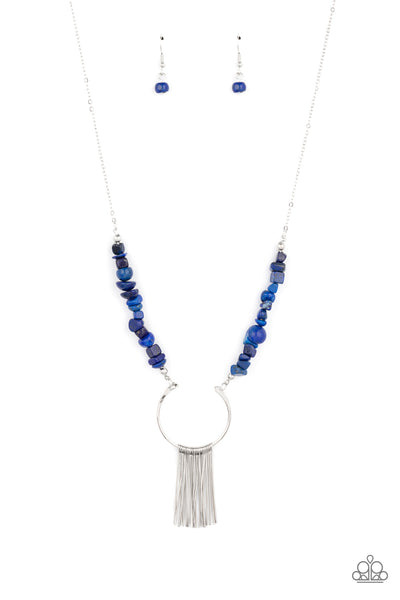 Paparazzi Necklace - With Your ART and Soul - Blue