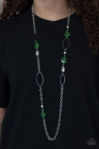 Paparazzi Necklace - SHEER As Fate - Green