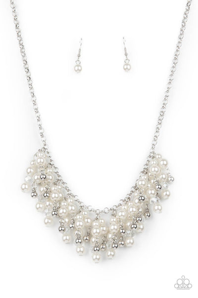 Paparazzi Necklace - Champagne Dreams - White