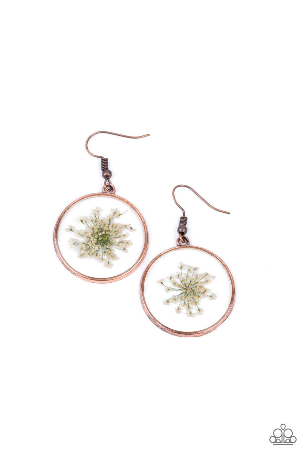 Paparazzi Earring - Happily Ever Eden - Copper