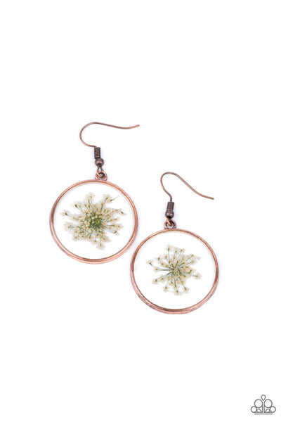 Paparazzi Earring - Happily Ever Eden - Copper