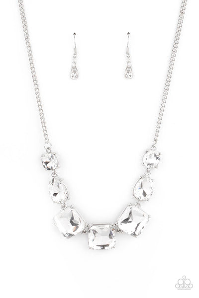 Paparazzi Necklace - Unfiltered Confidence - White
