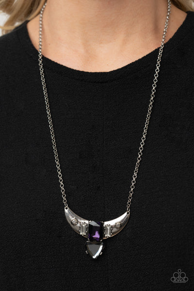 Paparazzi Necklace - You the TALISMAN! - Purple