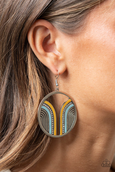 Paparazzi Earring - Delightfully Deco - Multi