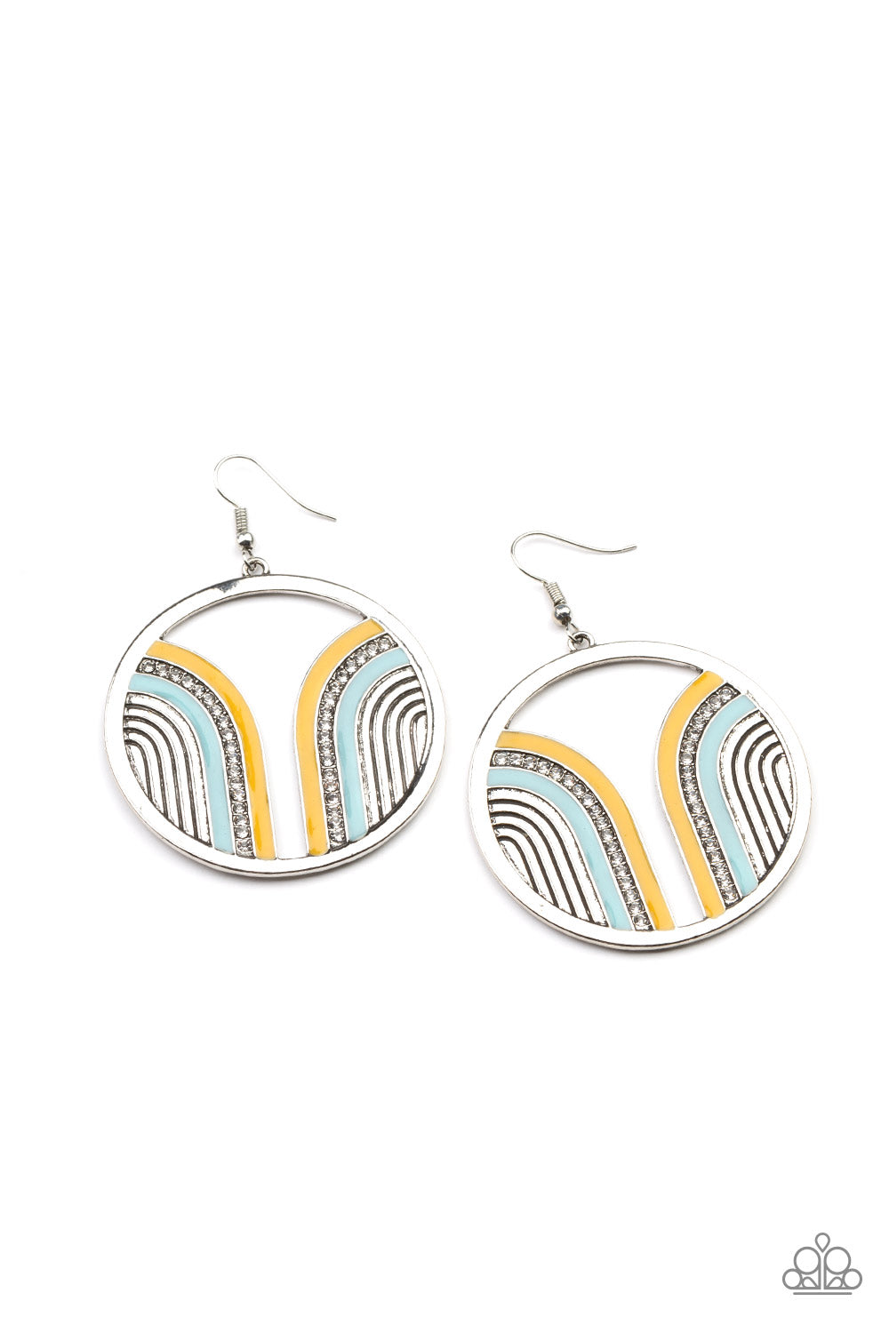 Paparazzi Earring - Delightfully Deco - Multi