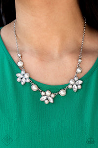 Paparazzi Necklace - Royally Ever After - White