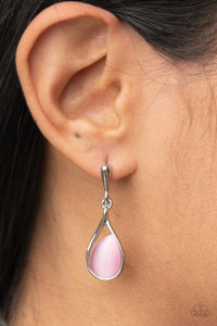 Paparazzi Earring - Pampered Glow Up - Pink