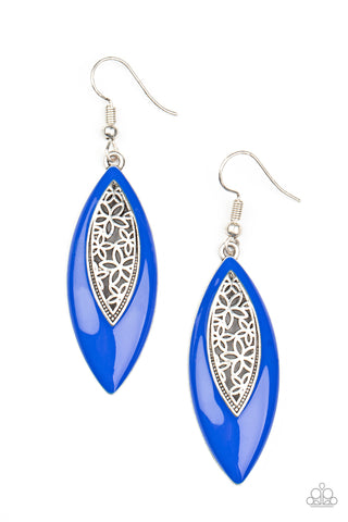 Paparazzi Earring - Venetian Vanity - Blue