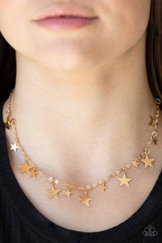 Paparazzi Necklace - Starry Shindig - Gold