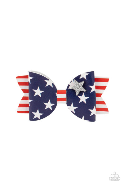 Paparazzi Hair Accessory - Red, White, and Bows - Multi