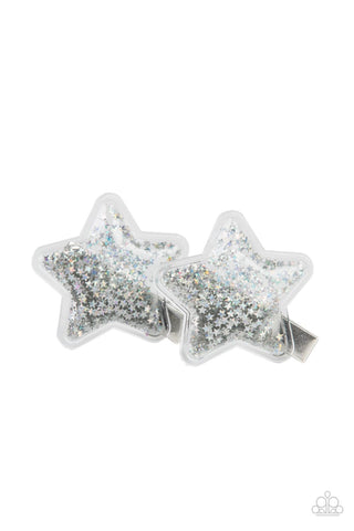 Paparazzi Hair Accessory - Stellar-ista - Silver