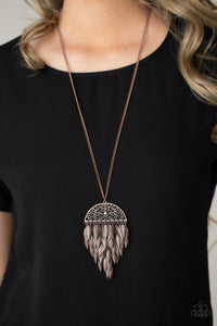 Paparazzi Necklace - Canopy Cruise - Copper
