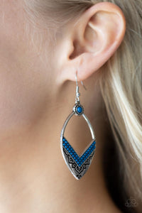 Paparazzi Earring - Indigenous Intentions - Blue