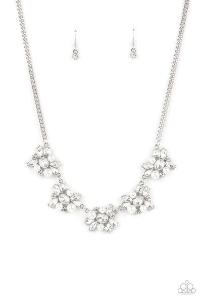 Paparazzi Necklace - HEIRESS Of Them All - White