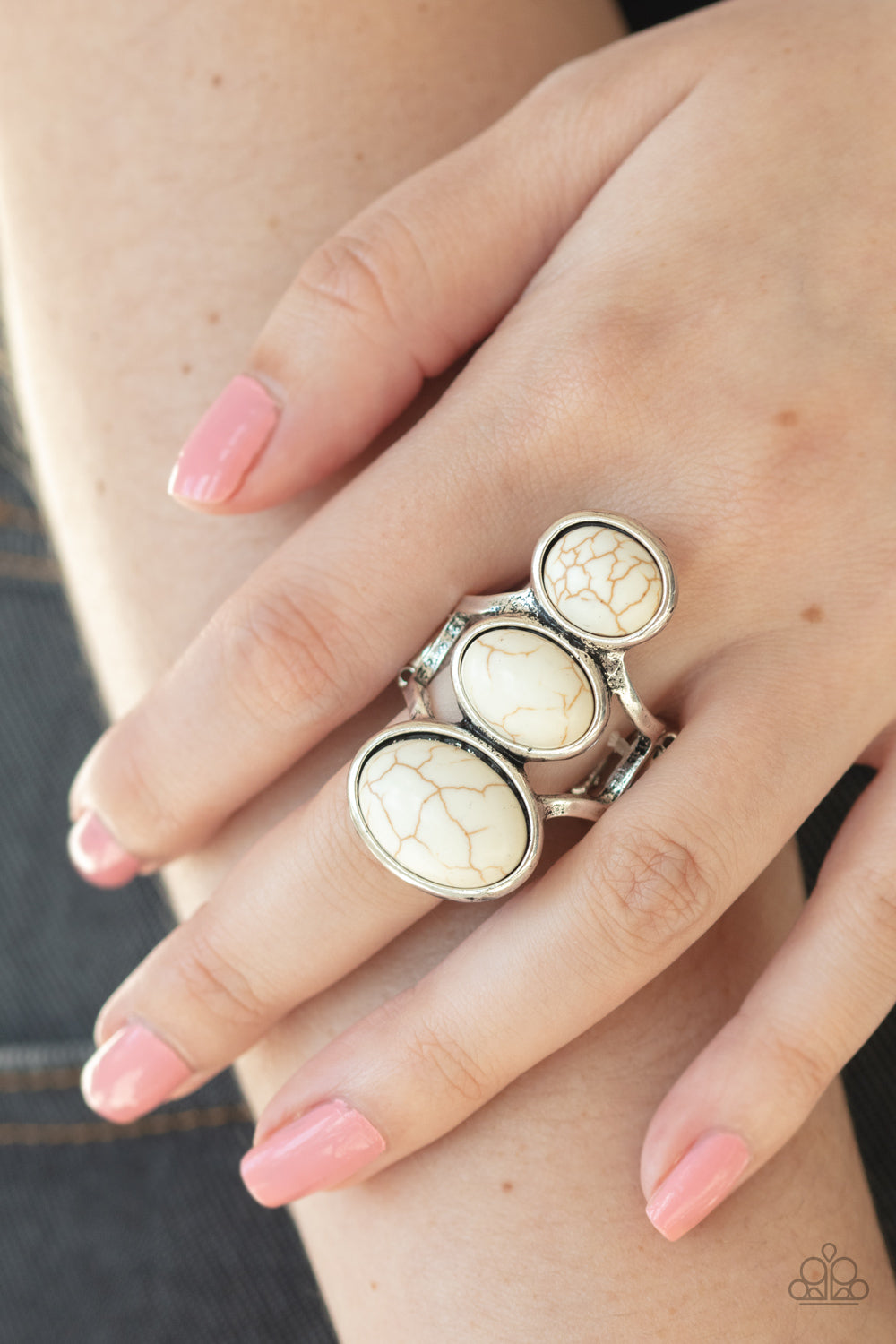 Paparazzi Ring - Rural Revolution - White