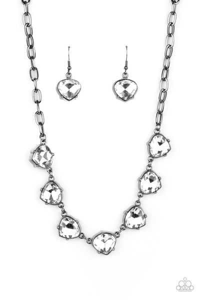 Paparazzi Necklace - Star Quality Sparkle - Black