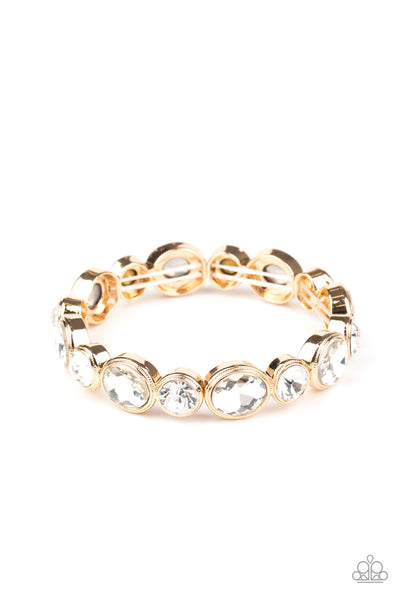 Paparazzi Bracelet - Still GLOWING Strong - Gold