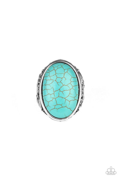 Paparazzi Ring - Stonehenge Garden - Blue