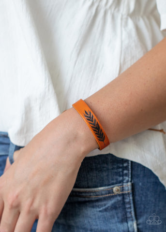 Paparazzi Bracelet - This QUILL All Be Yours - Brown Urban