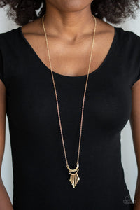 Paparazzi Necklace - Trendsetting Trinket - Gold