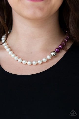 Paparazzi Necklace - 5th Avenue A-Lister - Purple