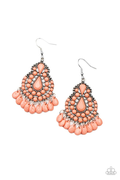 Paparazzi Earring - Persian Posh - Orange