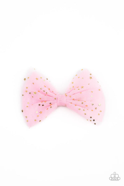 Paparazzi Hair Accessory - Twinkly Tulle - Pink