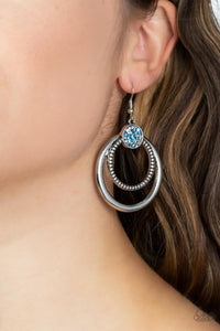 Paparazzi Earring - Spun Out Opulence - Blue