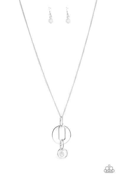 Paparazzi Necklace - Park Avenue Palace - White