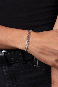 Paparazzi Bracelet - Slide On Over - Silver