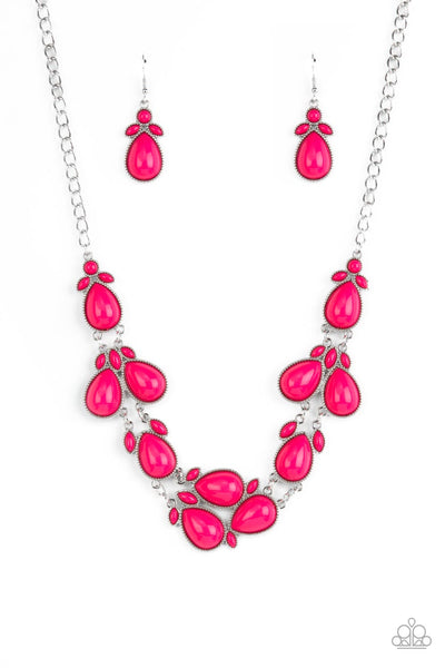 Paparazzi Necklace - Botanical Banquet - Pink