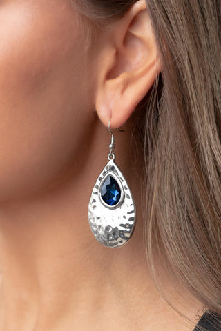 Paparazzi Earring - Tranquil Trove - Blue