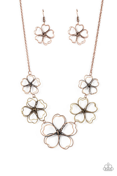Paparazzi Necklace - Time to GROW - Copper