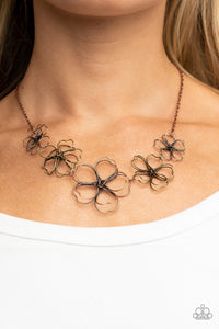 Paparazzi Necklace - Time to GROW - Copper
