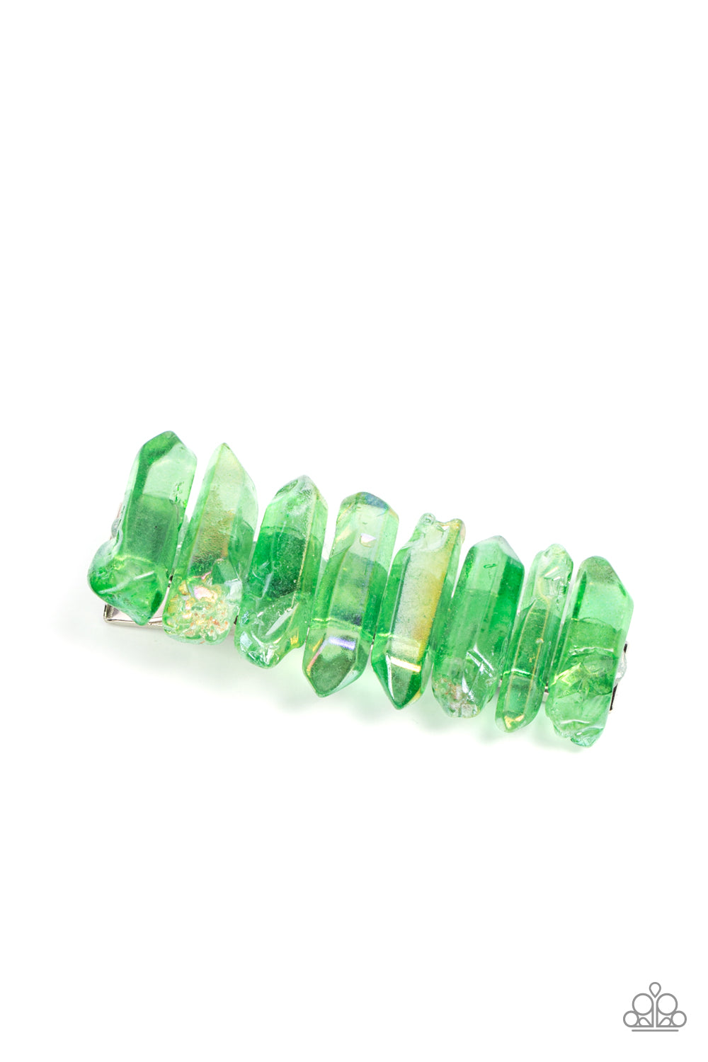 Paparazzi Hair Accessory - Crystal Caves - Green