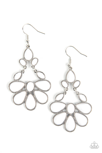 Paparazzi Earring - Colorfully Canopy - White