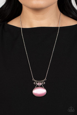 Paparazzi Necklace - One DAYDREAM At A Time - Pink