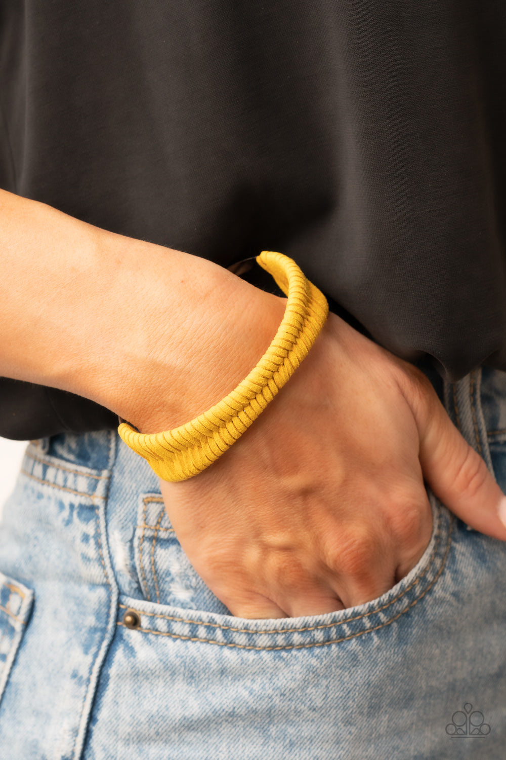 Paparazzi Bracelet - Desert Odyssey - Yellow