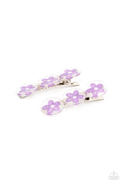 Paparazzi Hair Accessory - Pamper Me in Posies - Purple