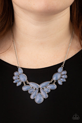 Paparazzi Necklace - A Passing FAN-cy - Blue