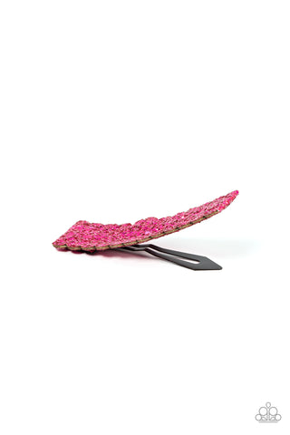Paparazzi Hair Accessory - Shimmery Sequinista - Pink